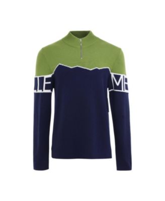 Men's Merino Super Fine Mountain Print Sweater
