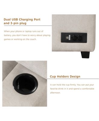 84.75" Sleeper Sofa Bed,2 in 1 Pull Out sofa bed L Shape Couch with Storage Ottoman for Living Room,Bedroom Couch and Small Apartment