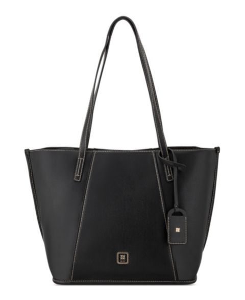 Женская сумка Nine West Quincie Triple Compartment, цвет: Чёрный