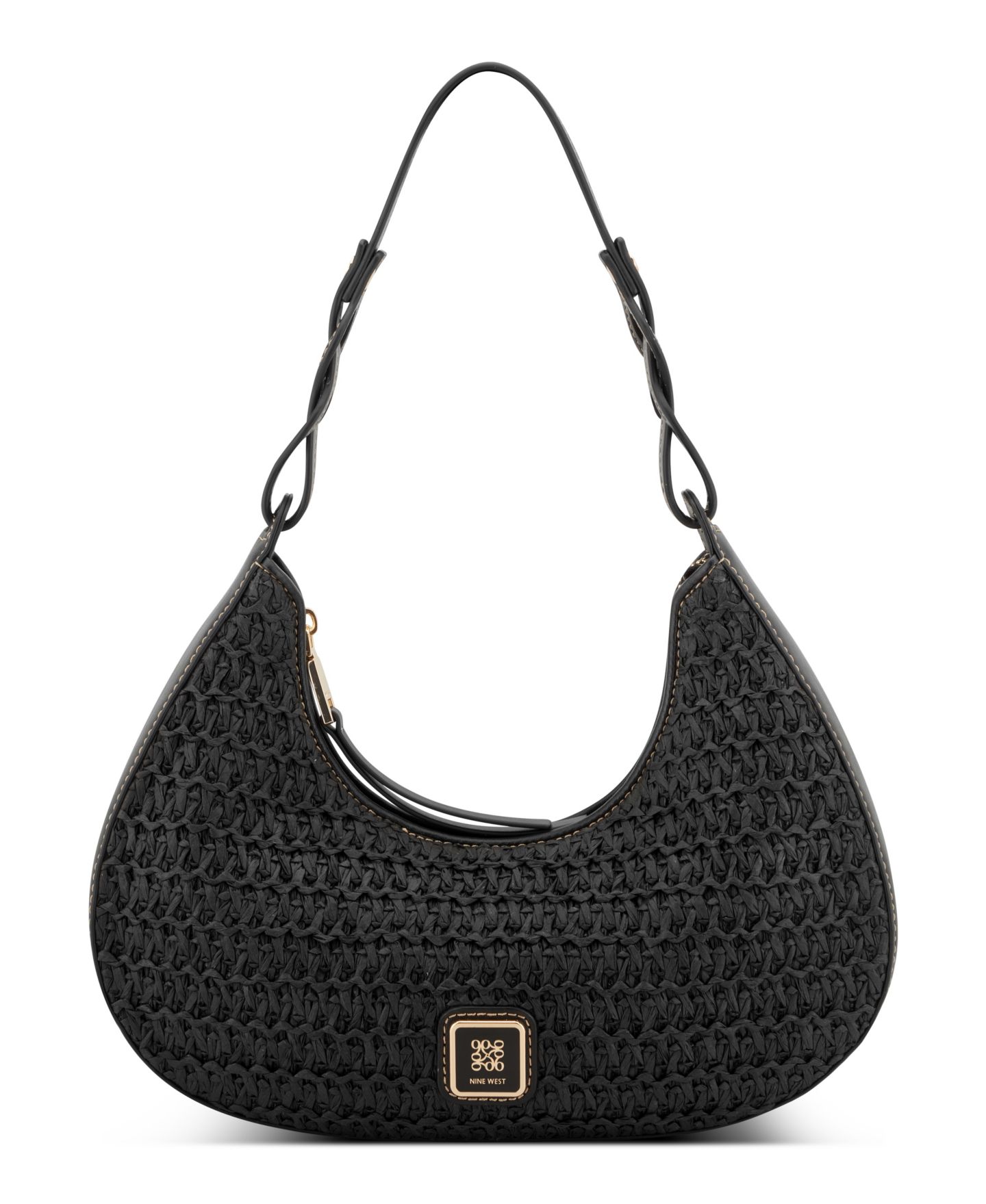 Женская сумка Nine West Nefi Shoulder, цвет: Чёрный — фото 1