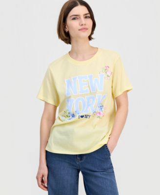 Juniors' I Love NY New York Graphic T-Shirt