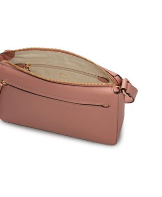 Fountain Park Small Leather Crossbody Bag