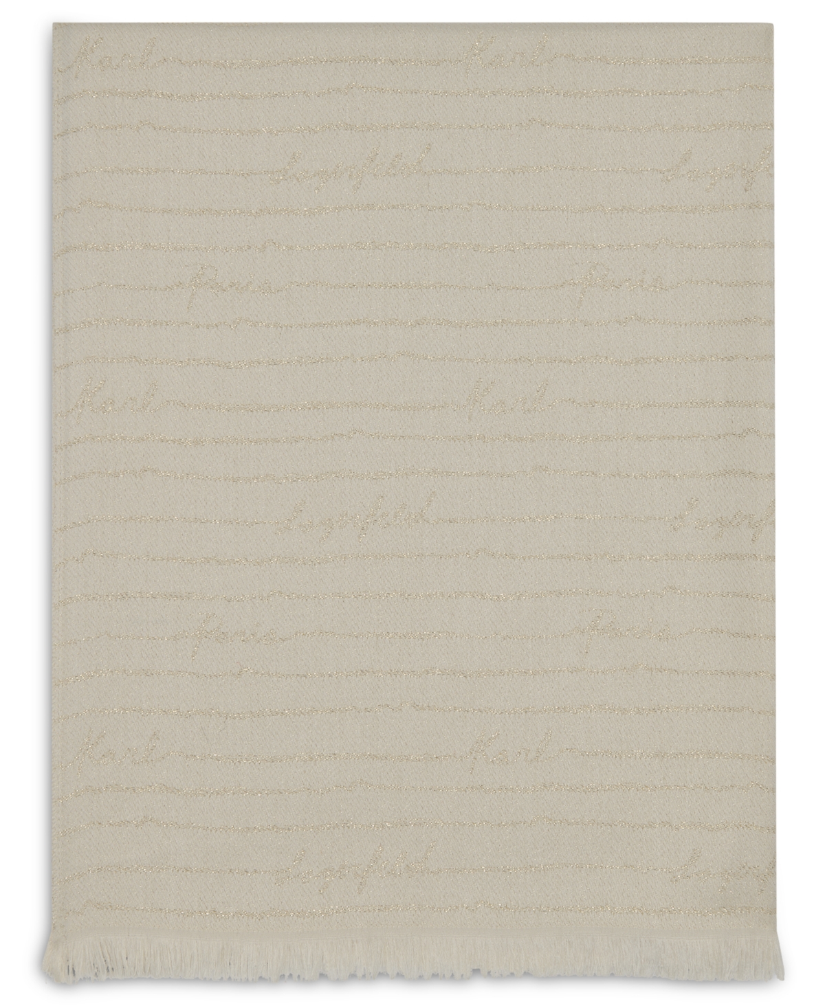 Karl Lagerfeld Paris Women's Signature Evening Stripe Scarf