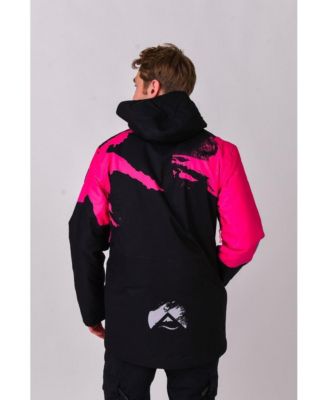 Men's Afterparty Jacket Black & Pink