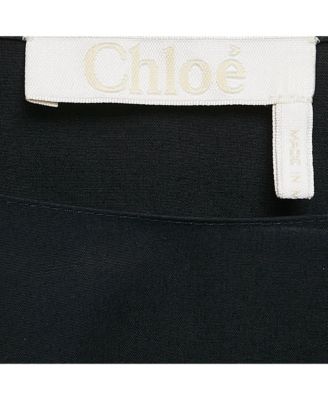 Women's Navy Blue Cotton Cold-Shoulder Blouse