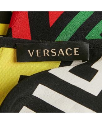 Women's Printed Silk Tunic Top