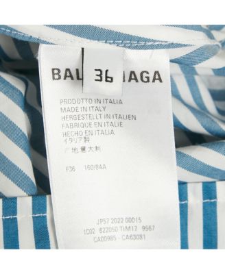 Women's Stripe Cotton Poplin Swing Shirt