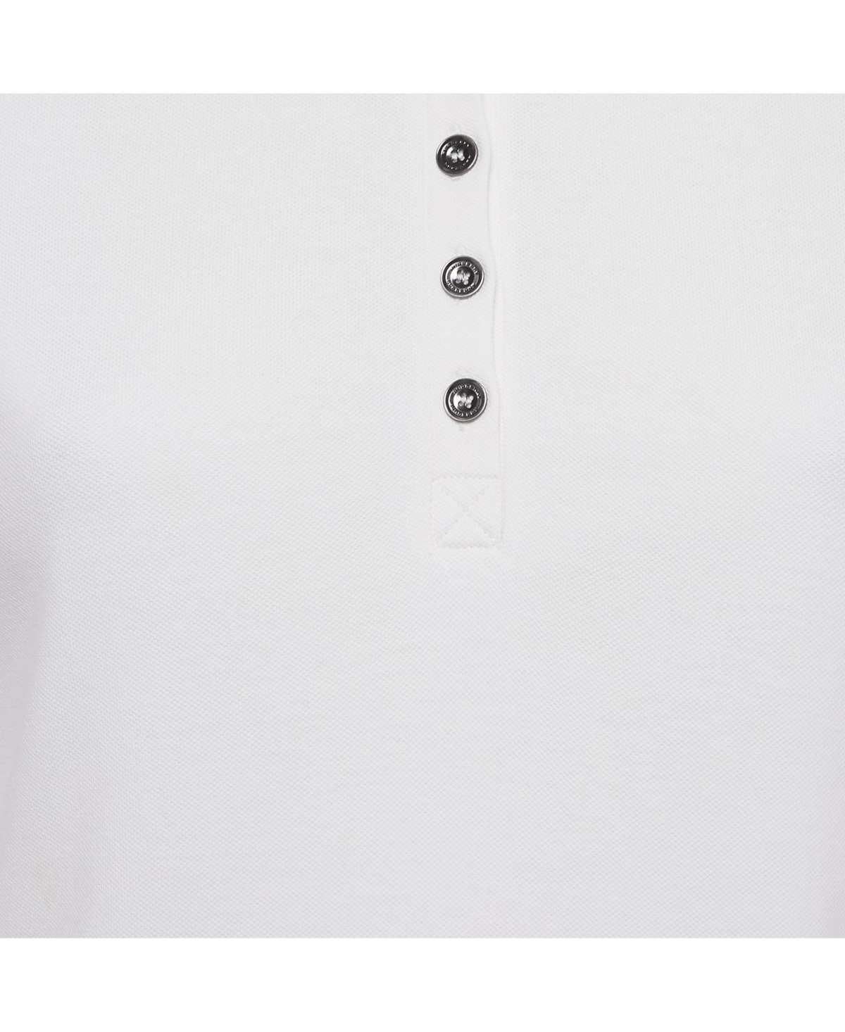 Pre-Owned Burberry Women's Cotton Pique Polo T-Shirt