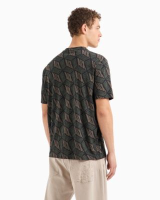 Men's Short Sleeve Crewneck 3D Graphic T-Shirt