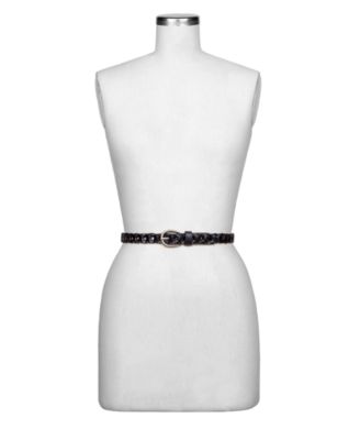 Women's Atina Chain-Link Leather Belt
