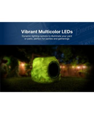 ERS-1002 Bluetooth Waterproof Outdoor Rock LED Speaker with Solar Charging