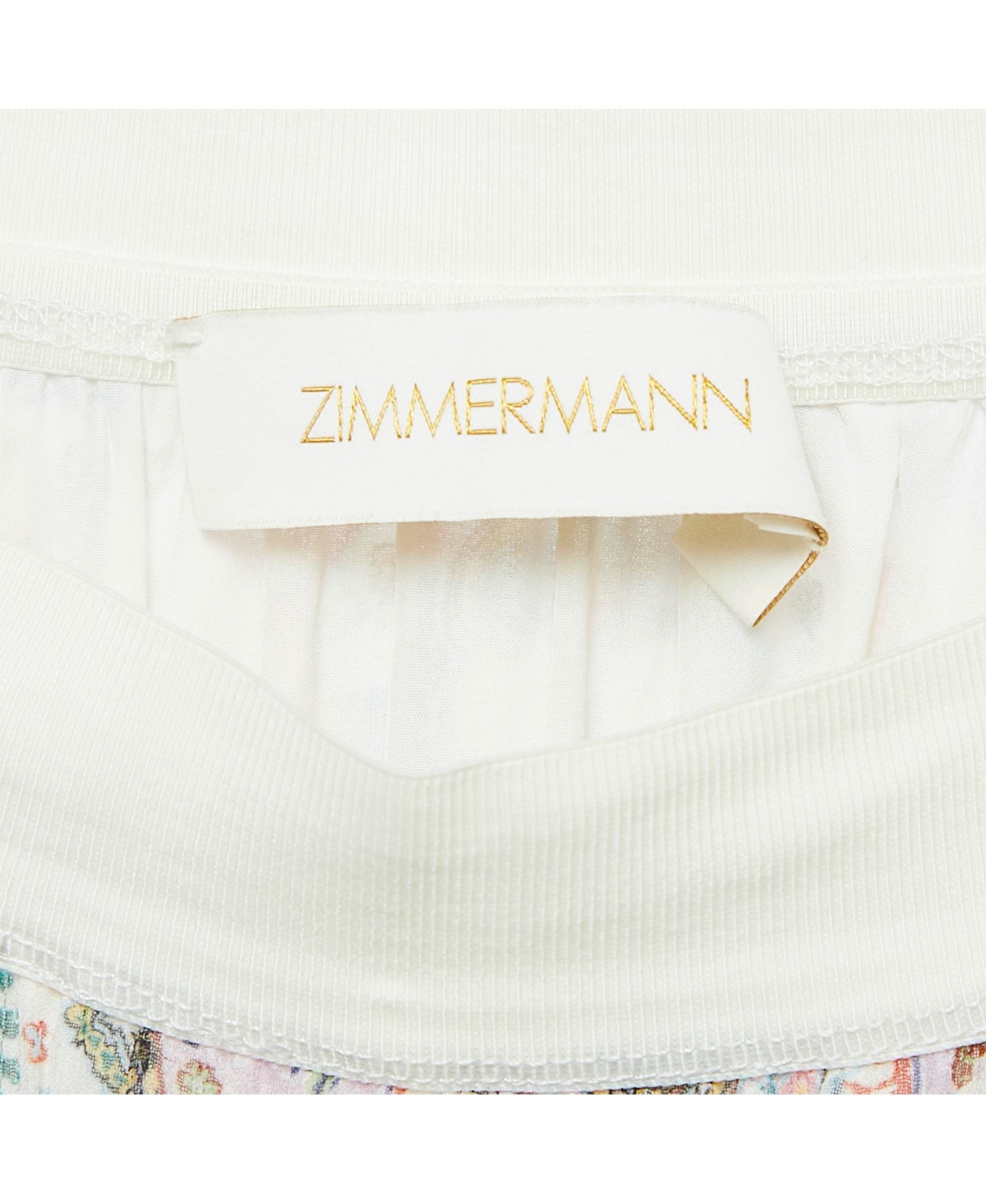 Pre-Owned Zimmermann Women's Paisley Print Chiffon Tiered Midi Skirt