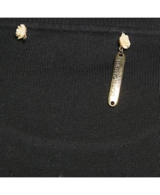 Women's Black Marilyn Monroe Print Cotton Oversized Sweatshirt