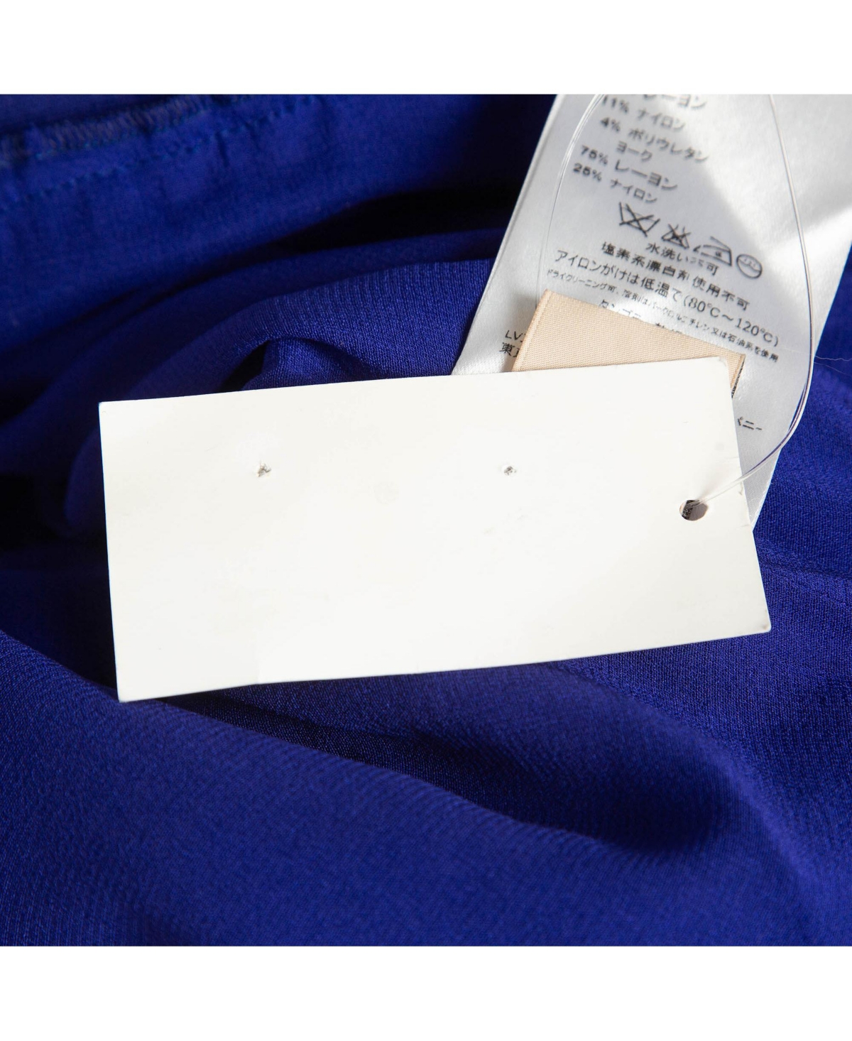 Pre-Owned Emilio Pucci Women's Blue Lace-Trim Stretch Crepe Peplum Pencil Dress