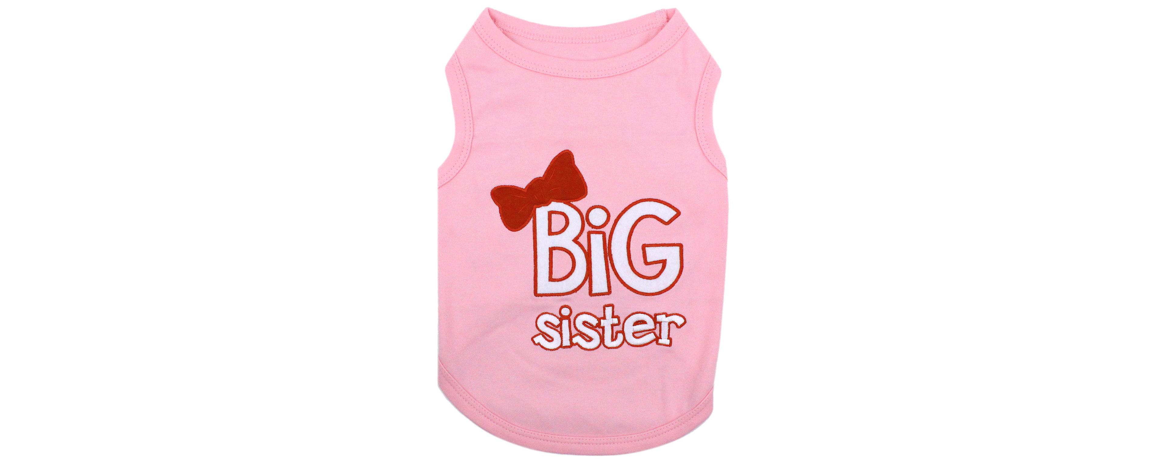 Parisian Pet Big Sister Dog Shirt