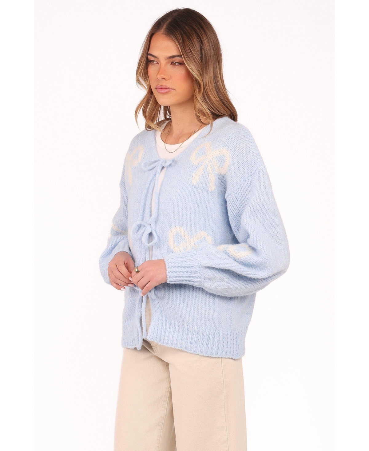 Petal and Pup Women's Vienna Bow Cardigan