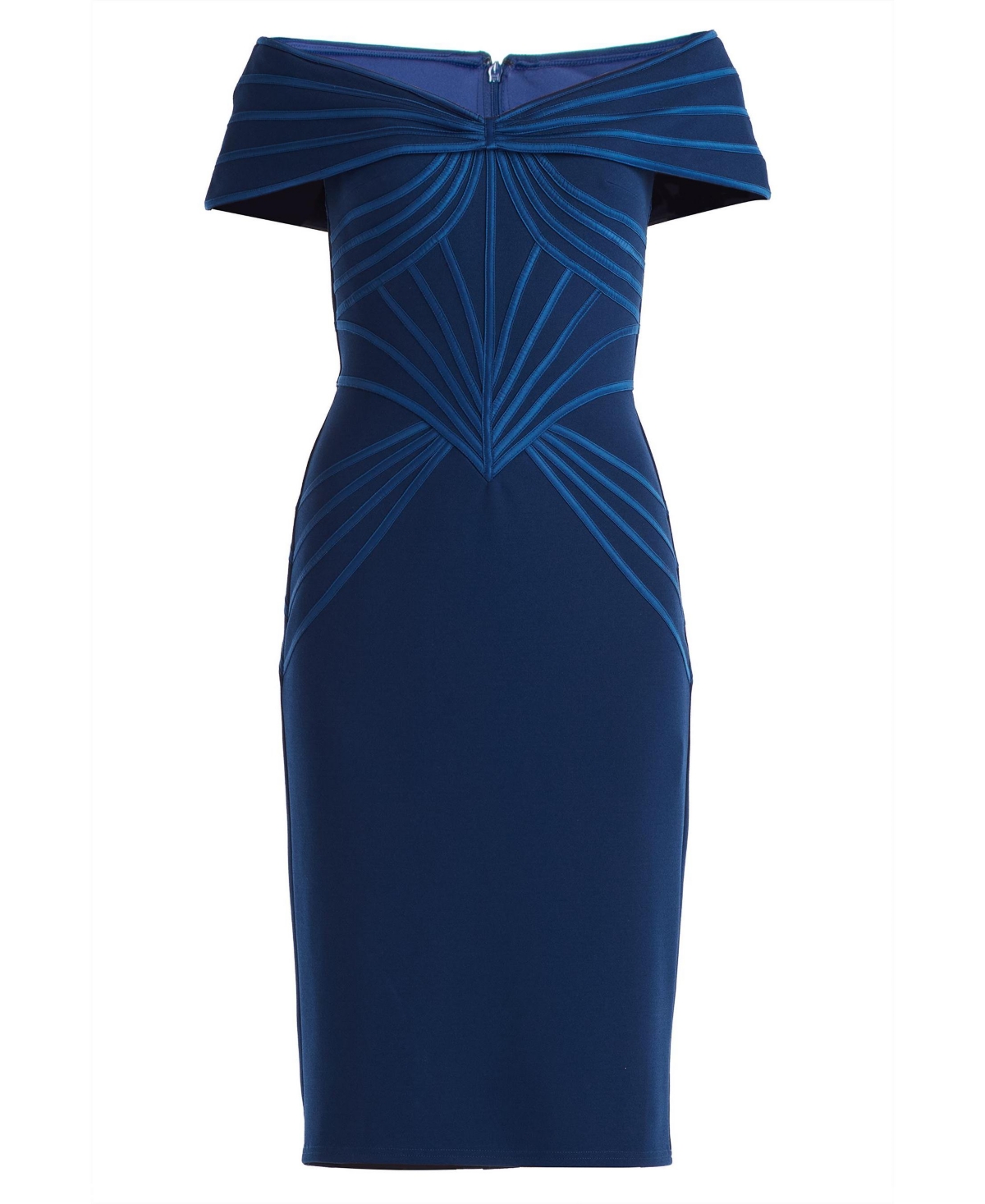 Tadashi Shoji Women's Meridian Sundial Off-Shoulder Dress