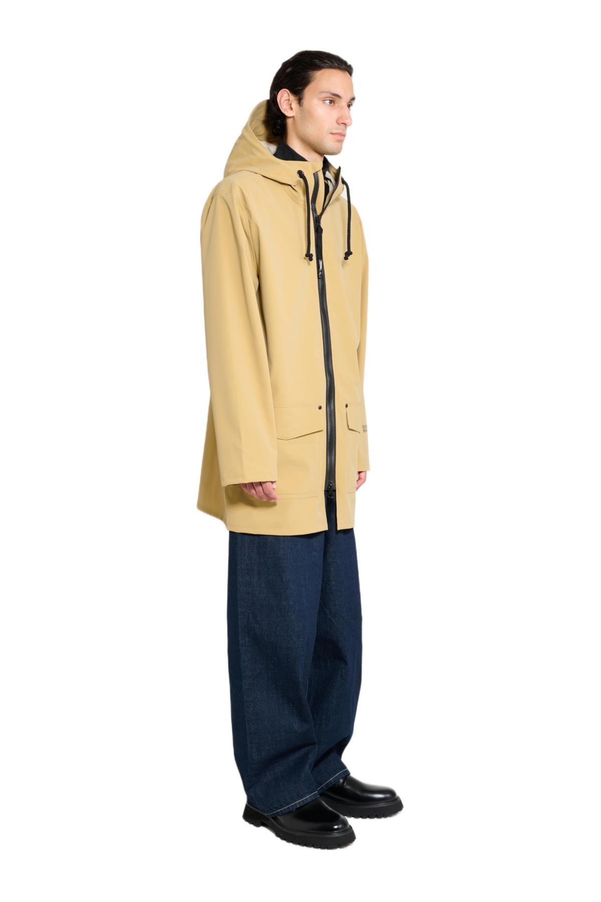 Stutterheim Men's Stockholm Patch Raincoat