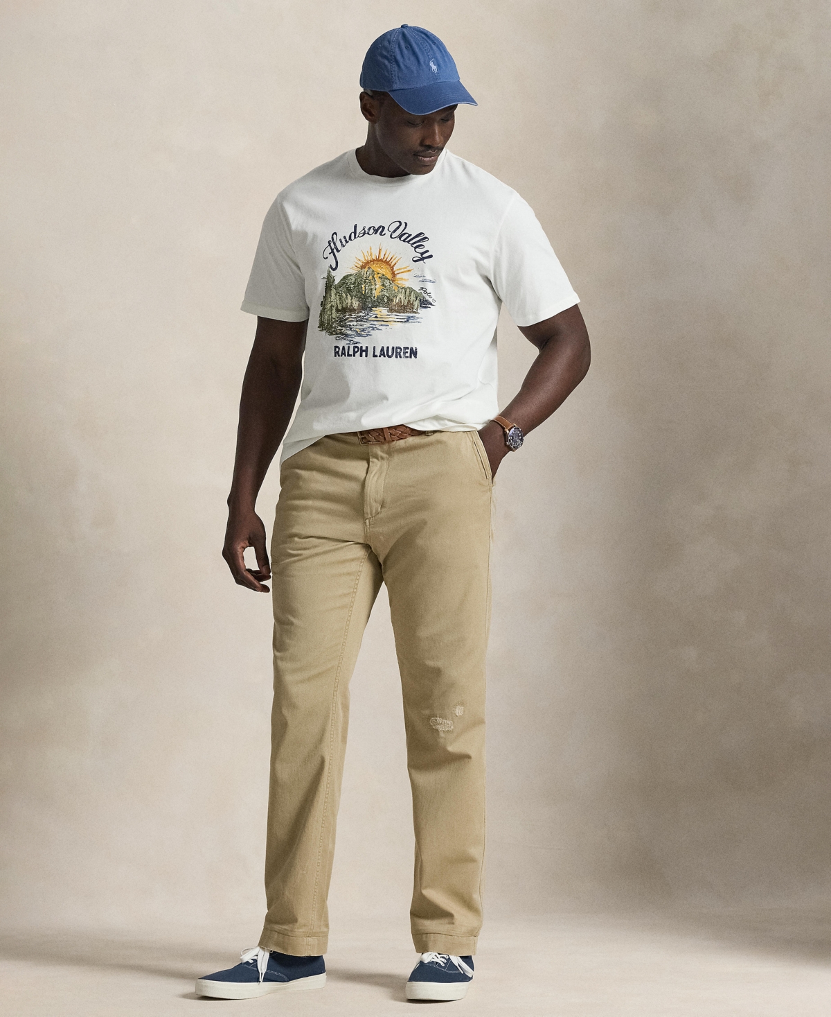 Polo Ralph Lauren Men's Big & Tall Short-Sleeve Graphic T-Shirt