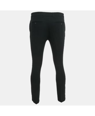 Men's Black Cotton Trousers
