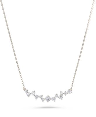 Diamond Necklace (3/4 ct. t.w.) in 14k White Gold