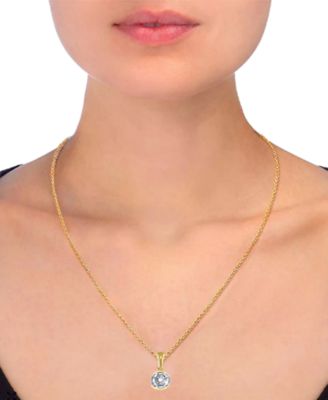 Diamond Pendant Necklace (1/2 ct. t.w.) in 14k Gold
