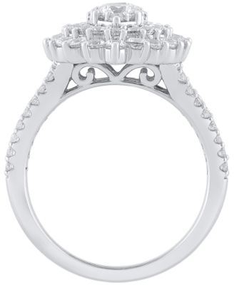 Diamond Engagement Ring (2 ct. t.w.) in 14k White Gold