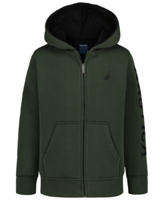 Boys' 8-20 Sherpa Zip-Up Hoodie