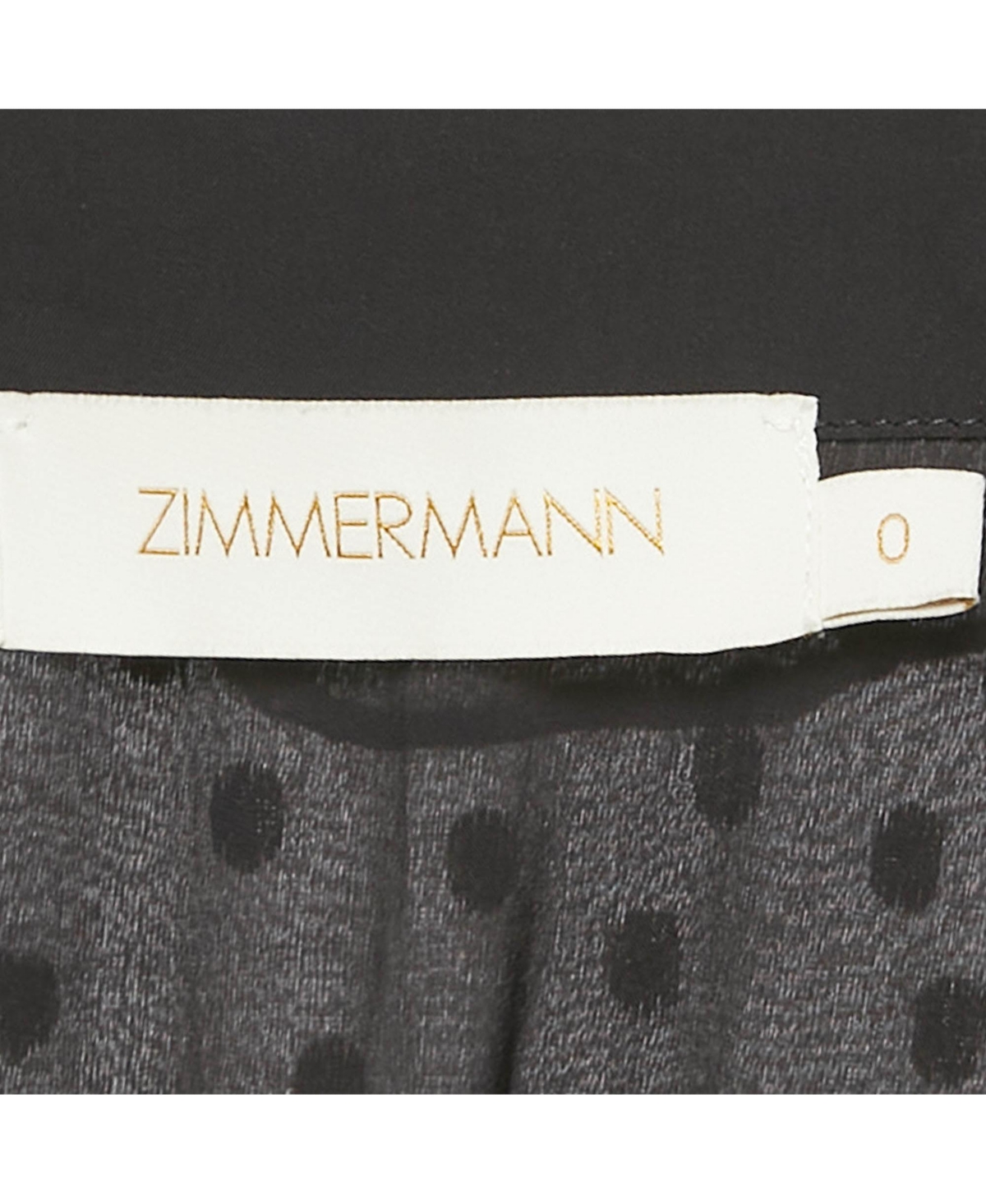 Pre-Owned Zimmermann Women's Black Fil Coupe Silk Wrap Midi Dress