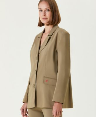 Women's Cotton Blend Classic Blazer
