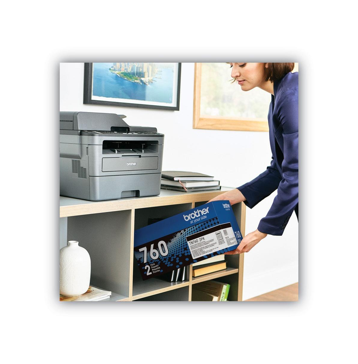 Brother TN7602PK 3,000 Page-Yield High-Yield Toner - Black (2/Pack