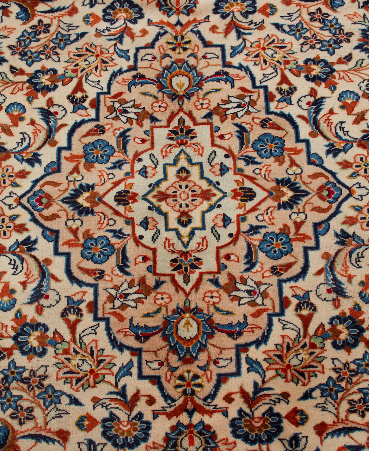 Adorn Hand Woven Rugs Persian Kashan 6' 6" x 10' 5" Area Rug