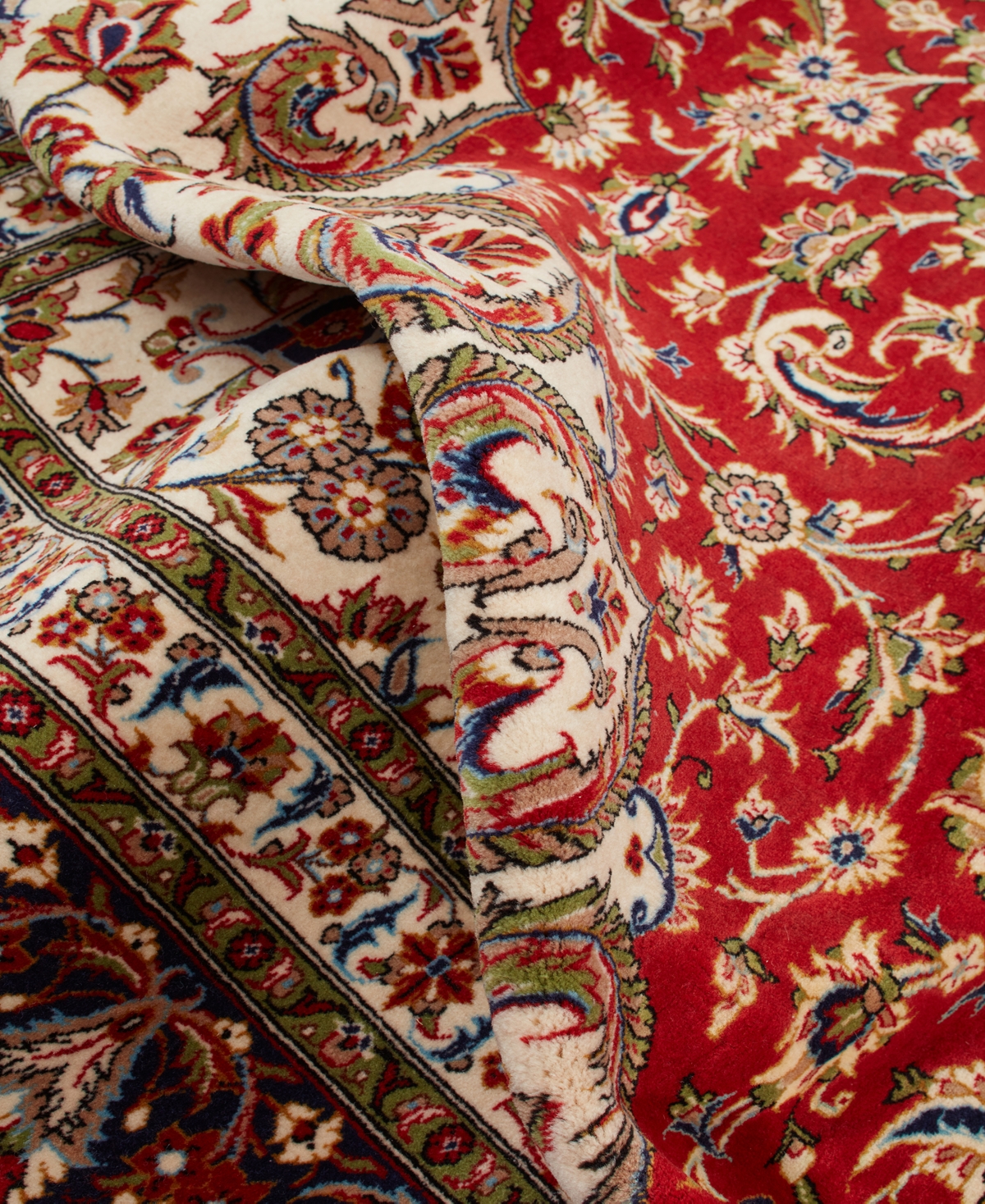 Adorn Hand Woven Rugs Persian Qom 8' 2" x 11' 7" Area Rug