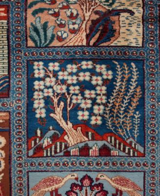 Persian Kashmar 8' 7" x 11' 9" Area Rug