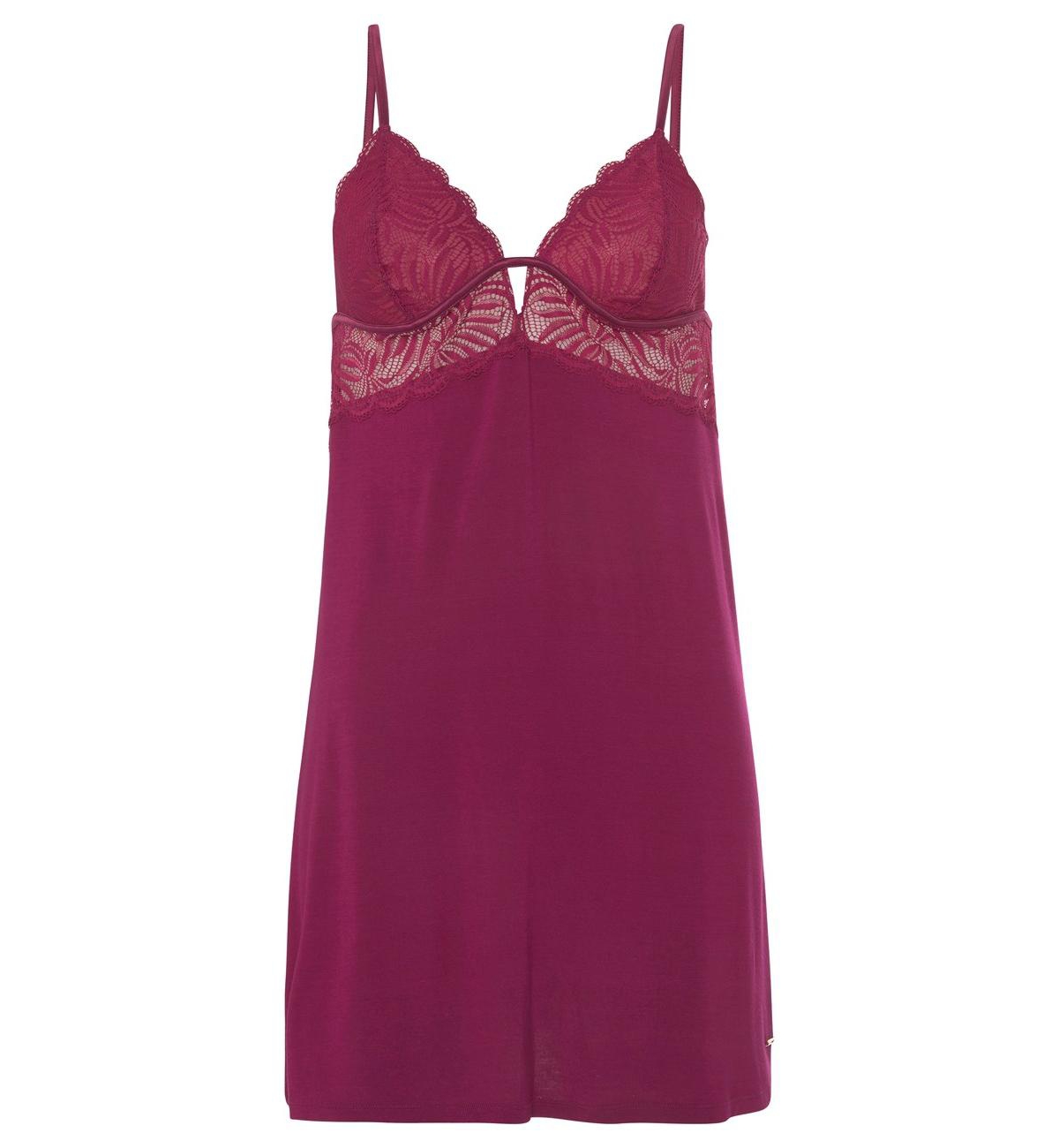 Lascana Women's Back Cutout Lace Negligee