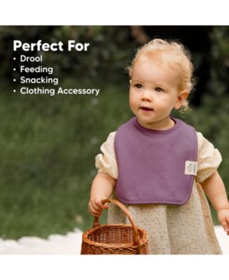 8-Pack Coast Baby Bibs for Boy, Girl, Drool Bibs, Baby Bib for Girls, Boys