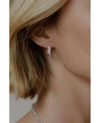 Riviera Crystal Hoops