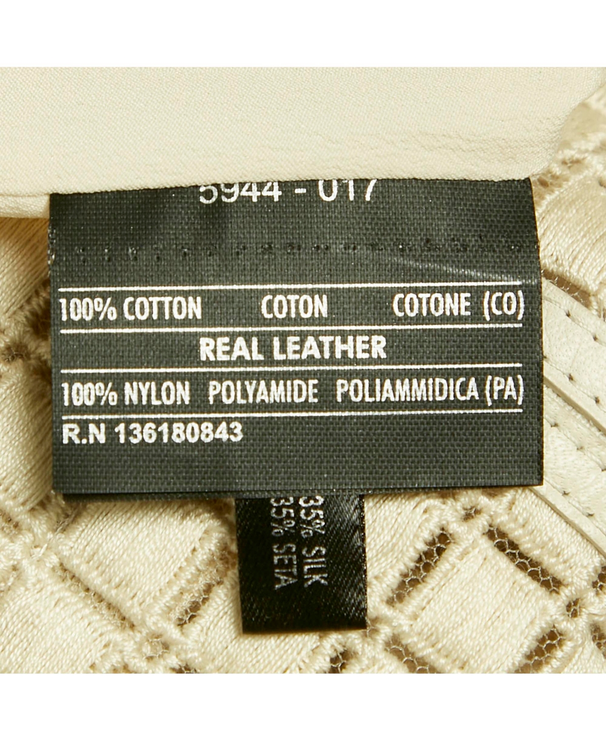 Pre-Owned Salvatore Ferragamo Women's Light Grey Patterned Cotton And Leather Short Dress