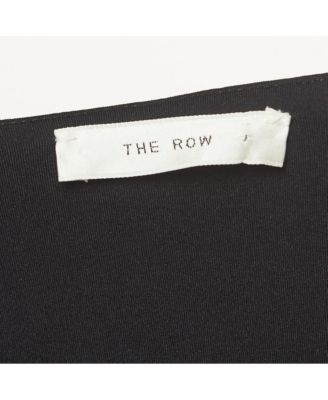 Women's Black Jersey V-Neck Mini Dress