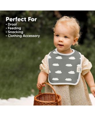 8-Pack Coast Baby Bibs for Boy, Girl, Drool Bibs, Baby Bib for Girls, Boys