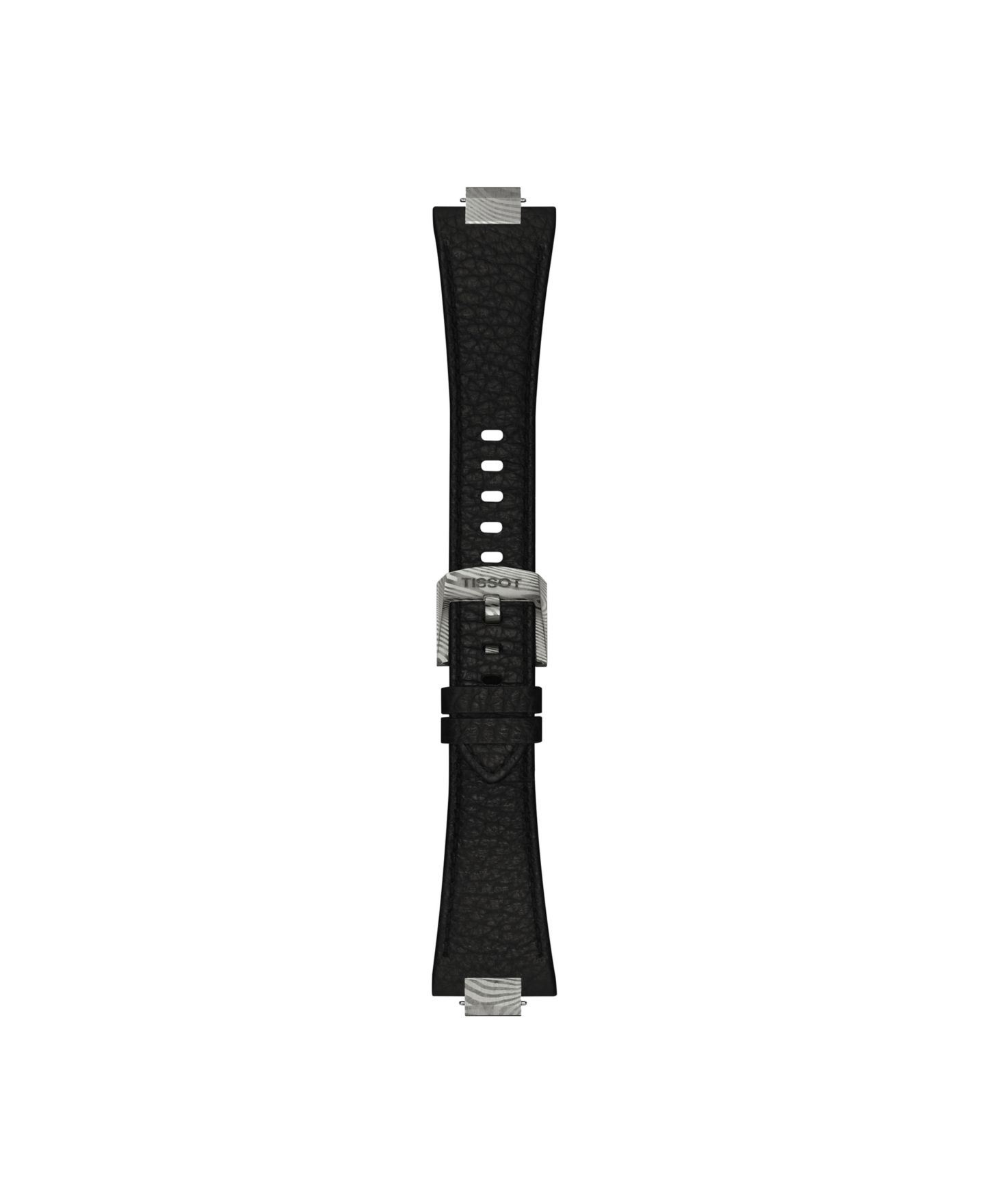 Часы Tissot Unisex Black Leather Bracelet Watch, 38mm — фото 4