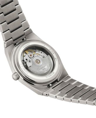 Unisex Gray Titanium Bracelet Watch, 38mm