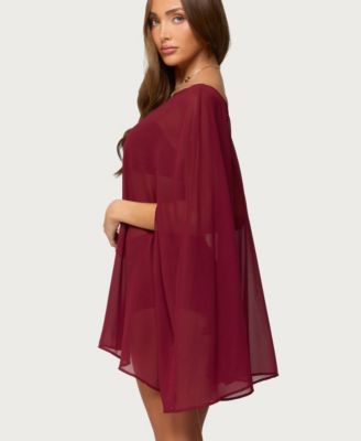 Women's Mckenzie Sheer Chiffon Poncho