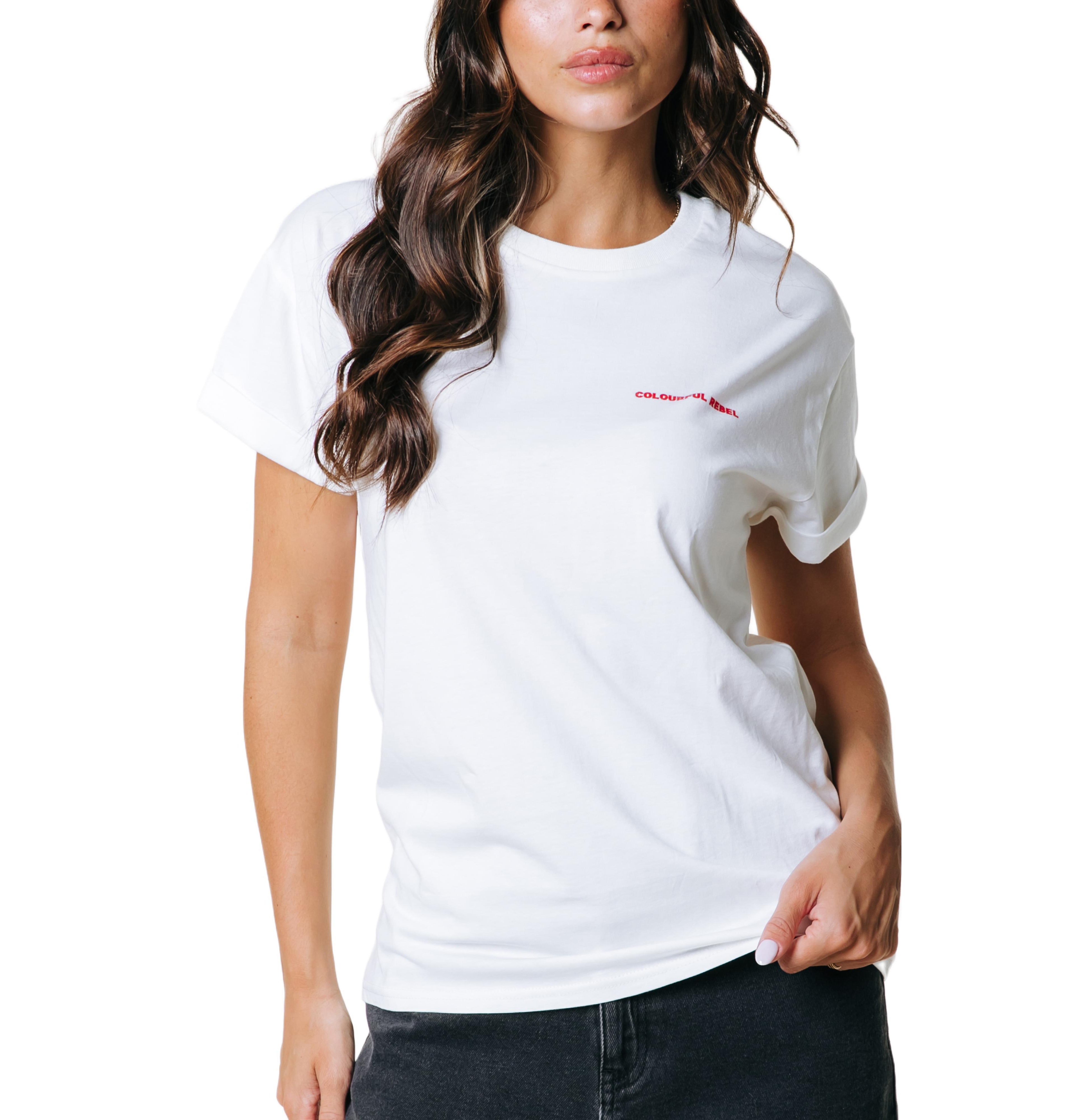 Colourful Rebel Women's Cr Flower Boxy Tee