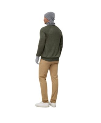 Men's Unisex Ribbed Lambswool Beanie