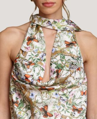 Women's Long Tie Halter Top