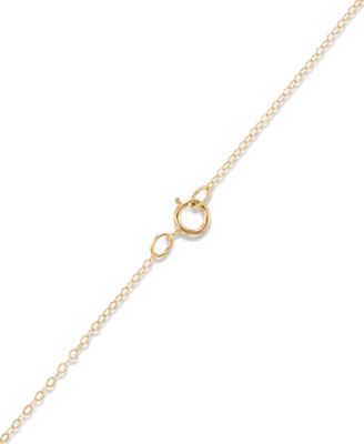 Leopard Pendant Necklace in Gold Over Sterling Silver