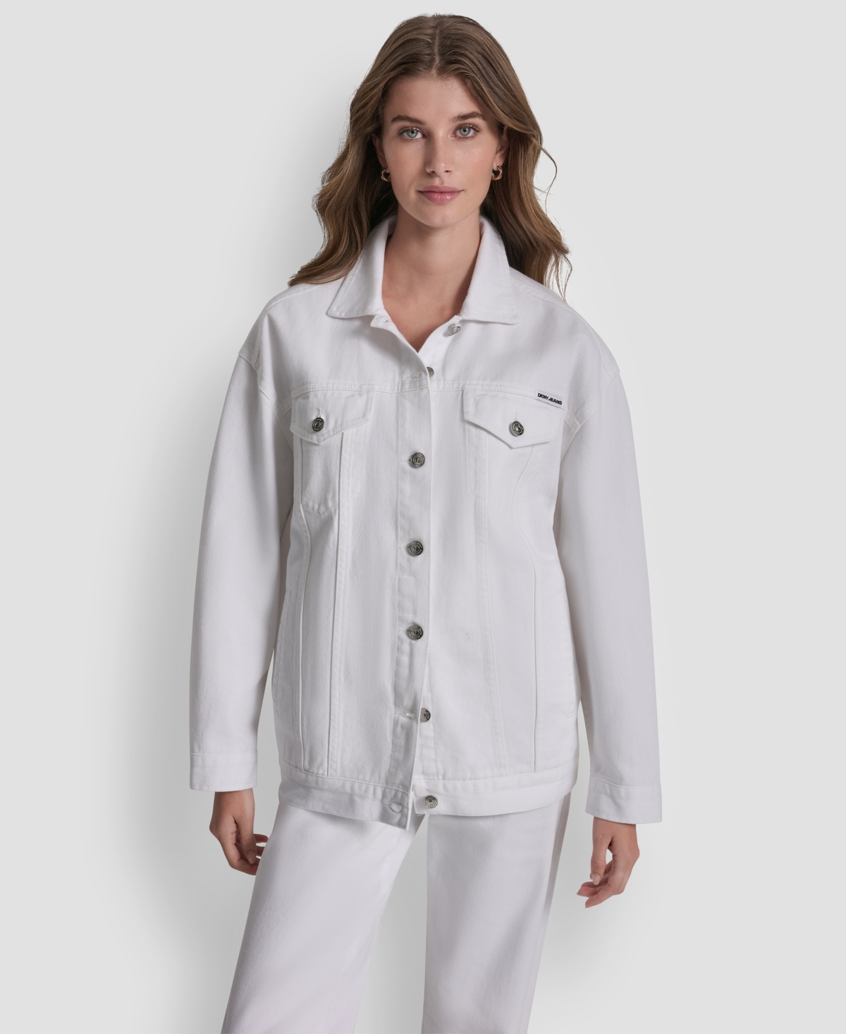 Dkny Jeans Women's Denim Trucker Jacket