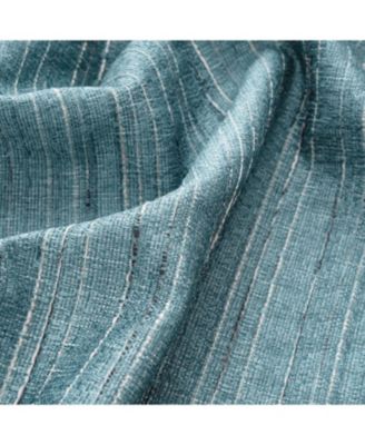 RT Designer Collection Kensington Jacquard Foam Backed Luxurious Decorative Grommet Curtain Panel 54" x 84" Wedge