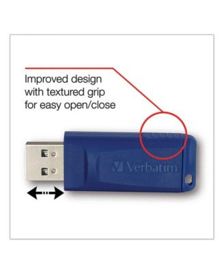 97088 8 GB Classic USB 2.0 Flash Drive - Blue